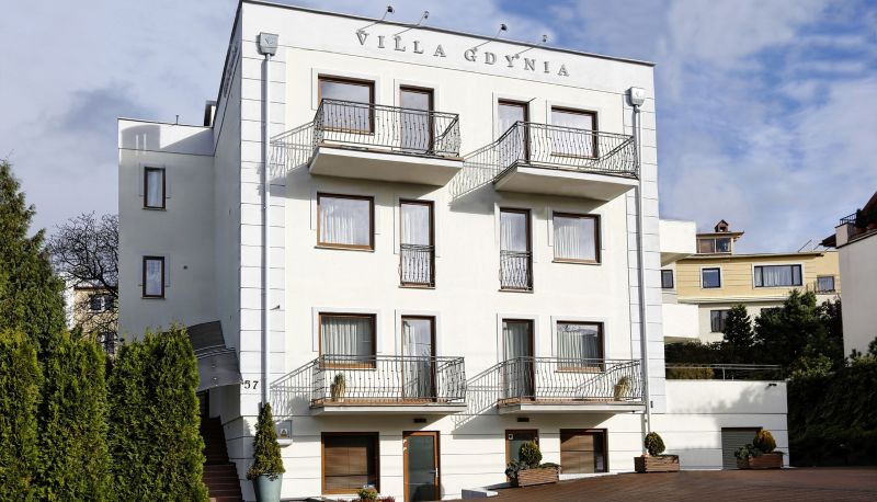 Area esterna dell'hotel - Villa Gdynia