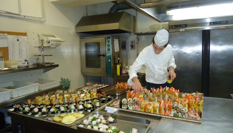 Hotel kitchen - Park Hotel Le Fonti