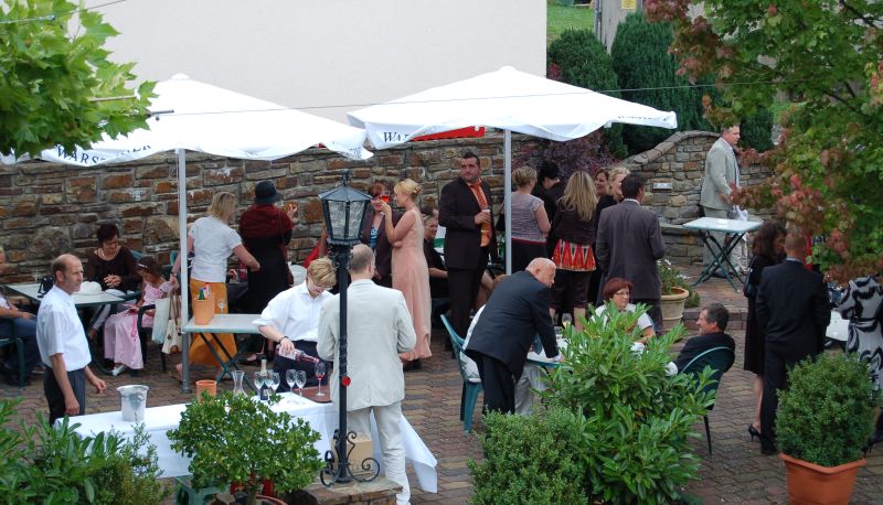 Terrasse - Pfahl Landgasthaus
