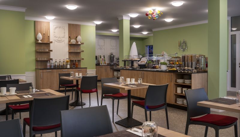 Frühstücksraum - Sorat Hotel Cottbus