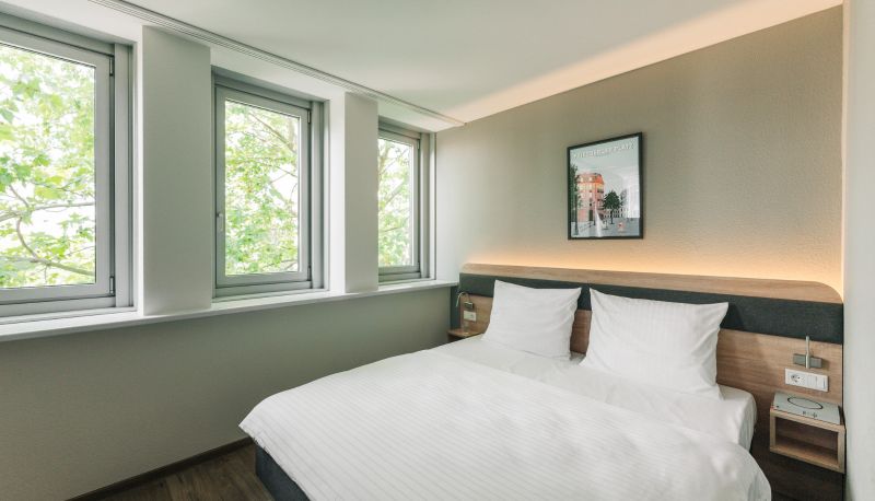 Chambre standard (double) - Homaris Corner Hotel Frankfurt