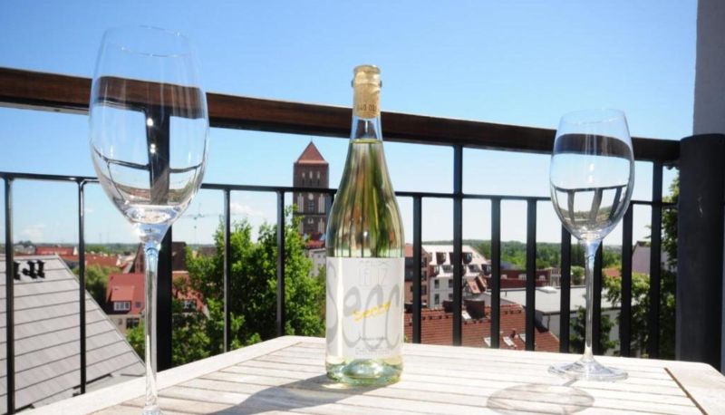 Ausblick - The Green Rostock Apartment Hotel