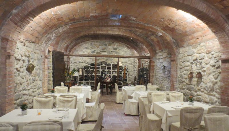 Sala śniadaniowa w restauracji - Laticastelli Country Relais