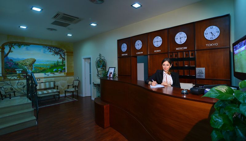 Reception - City Hotel Tirana