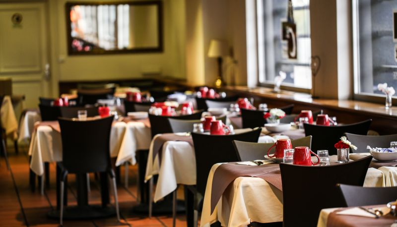 Sala de desayunos - Hotel Colmar Gare The Originals City