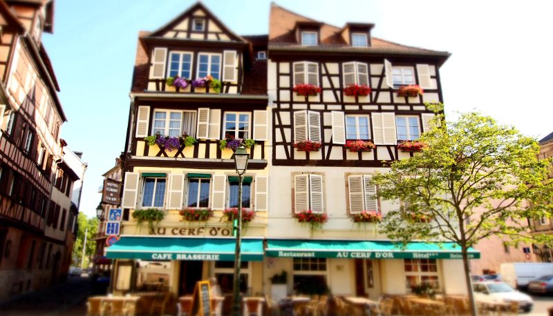 Hotel Außenbreich - Au Cerf d´Or Hôtel restaurant
