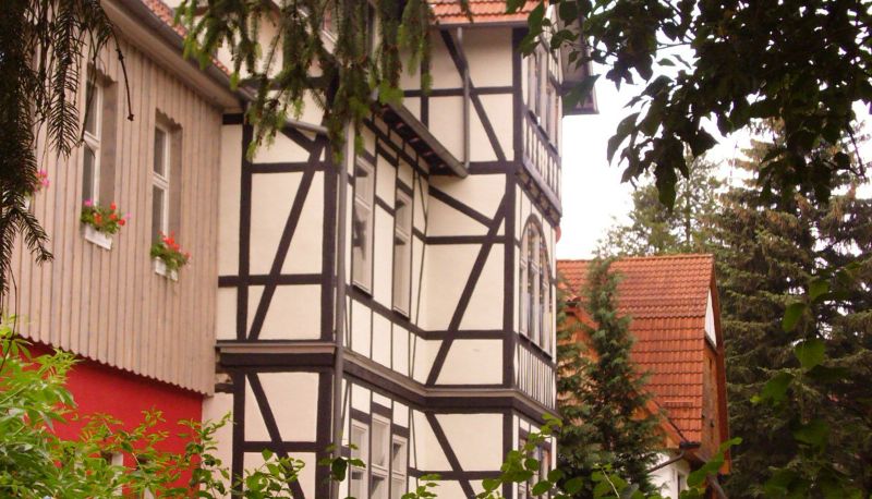 Buitenruimte van het hotel - Kapelle