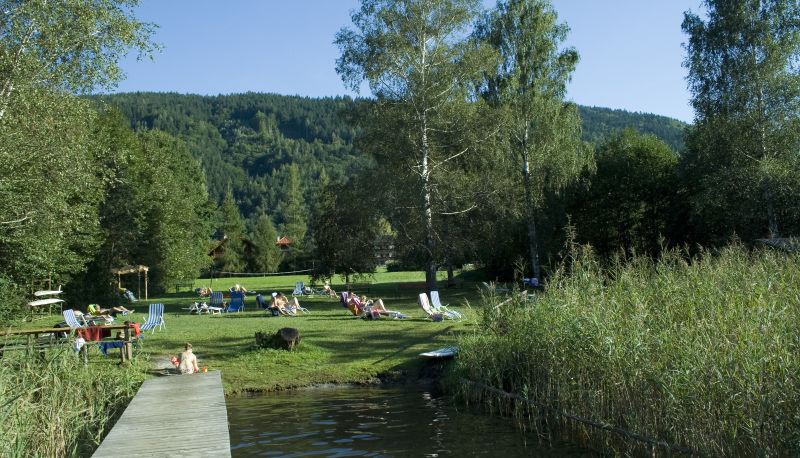 Plaża - Pension Strauß Haus Hannelore direkt am See