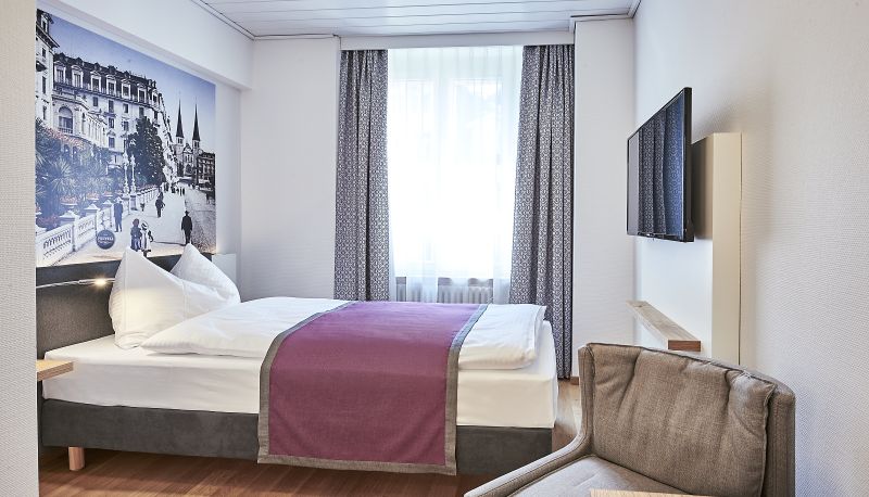 Standard room (single) - Hotel Central Luzern
