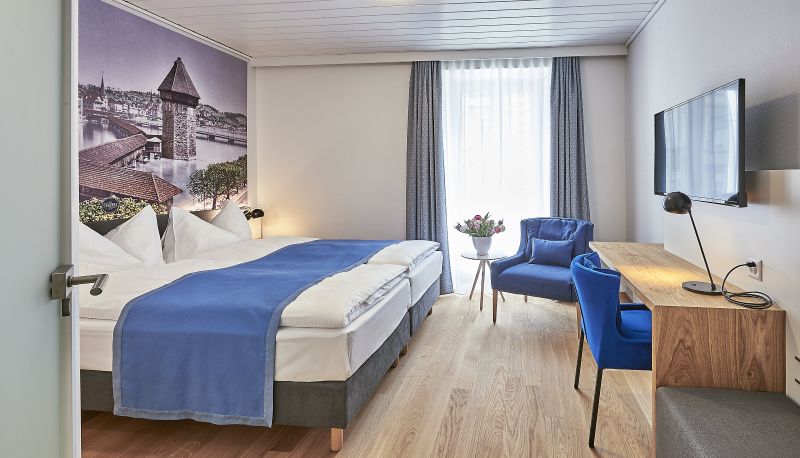 Superior room (double) - Hotel Central Luzern