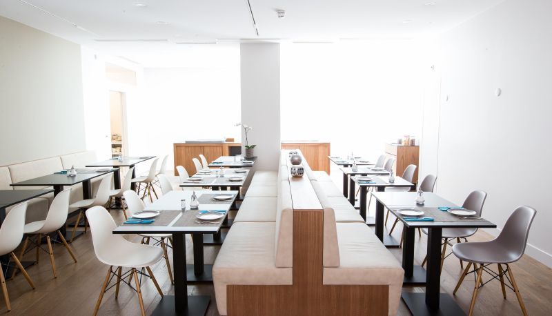Ontbijtzaal - Des Voyageurs Hotel Garni