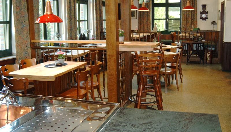 Ontbijtzaal in het restaurant - Erftruhe
