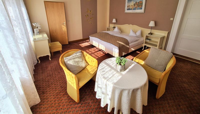 Habitación con balcón - Villa am Gutsweg Landhotel