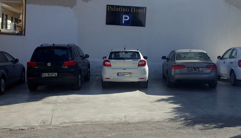 Zona exterior del hotel - Palatino
