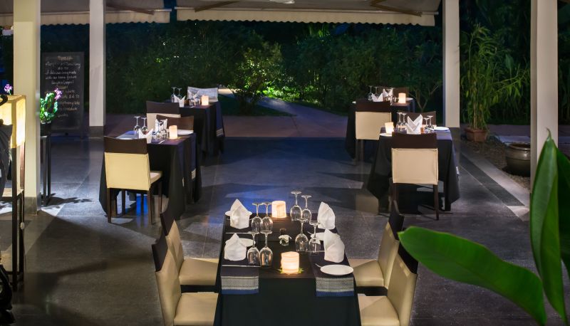 Sala prima colazione all'interno del ristorante - Sojourn Boutique Villas