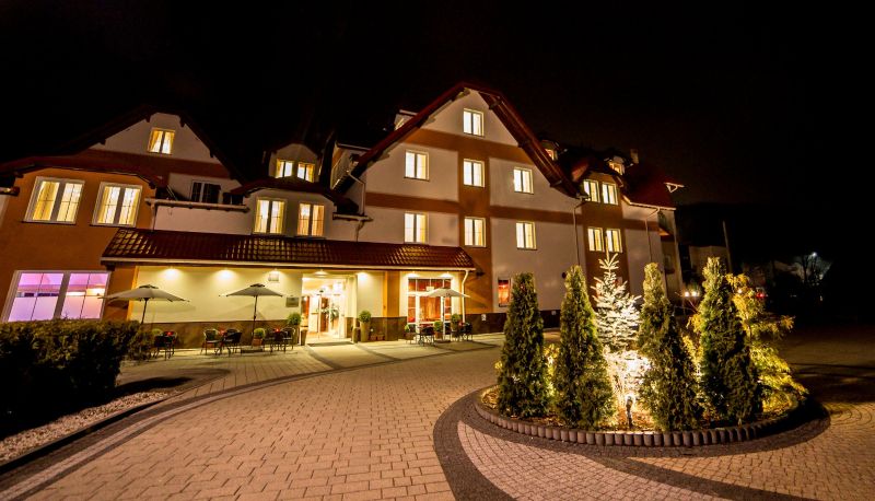 Zewnętrzna część hotelu - Skalite SPA & Wellness