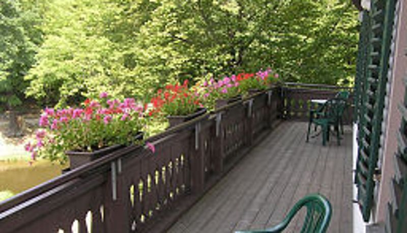 Terrasse - Bilz-Pension