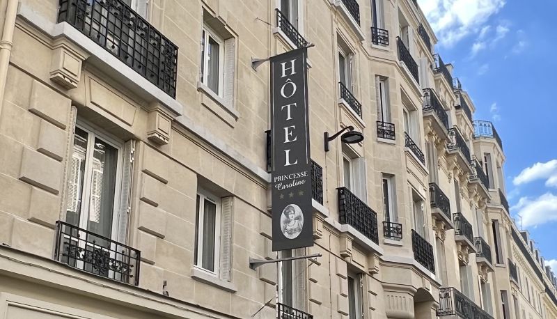 Zona exterior del hotel - Princesse Caroline Paris