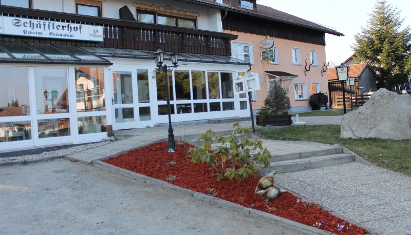 Zewnętrzna część hotelu - Schäfflerhof