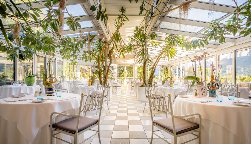 Ontbijtzaal in het restaurant - Villa Tivoli