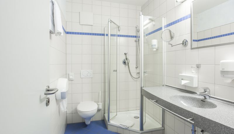 Badezimmer - Herbarium Boutiquehotel Kurhaus Bad-Salzhausen
