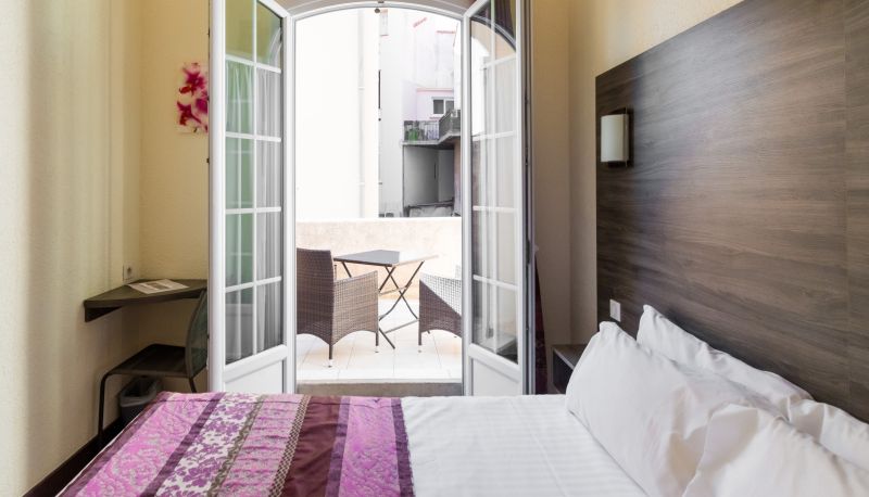 Zimmer mit Terrasse - Le 21 Hotel de France