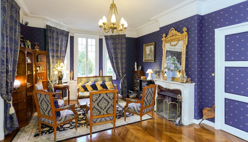 Reading room - Château de Quesmy