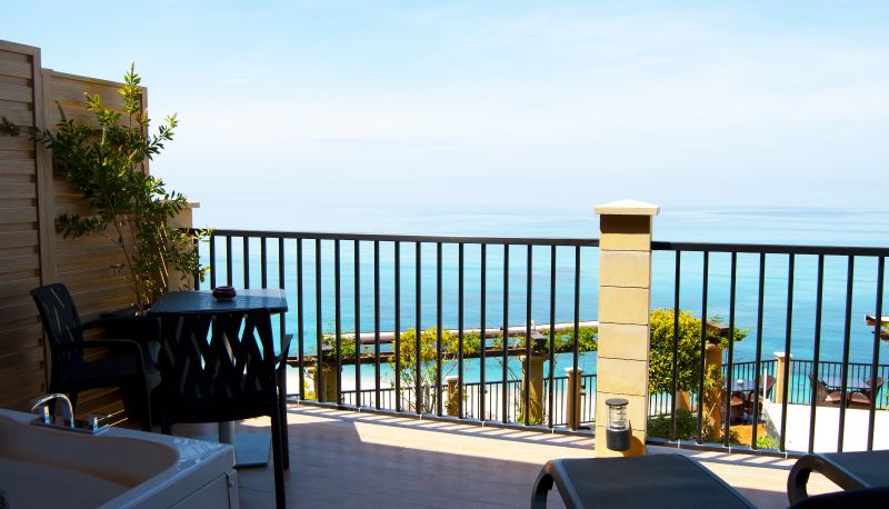 Zimmer mit Meerblick - Rocca della Sena Hotel