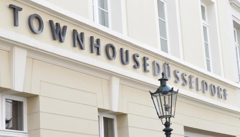 Buitenruimte van het hotel - Townhouse