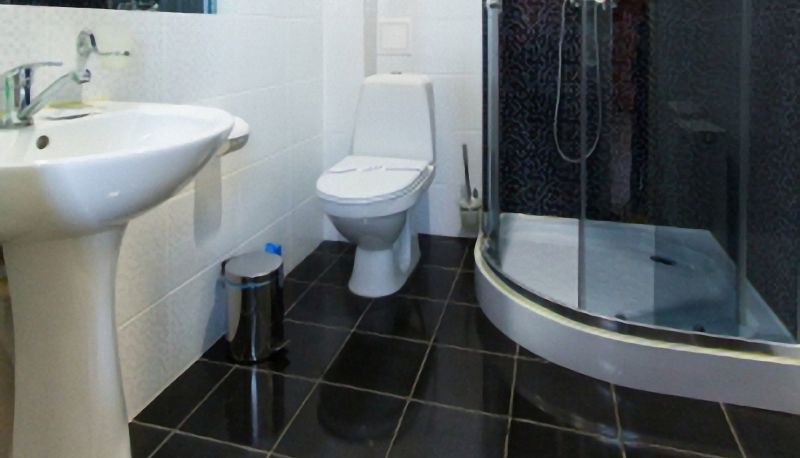 Cuarto de baño - Apart Hotel Clumba Клумба