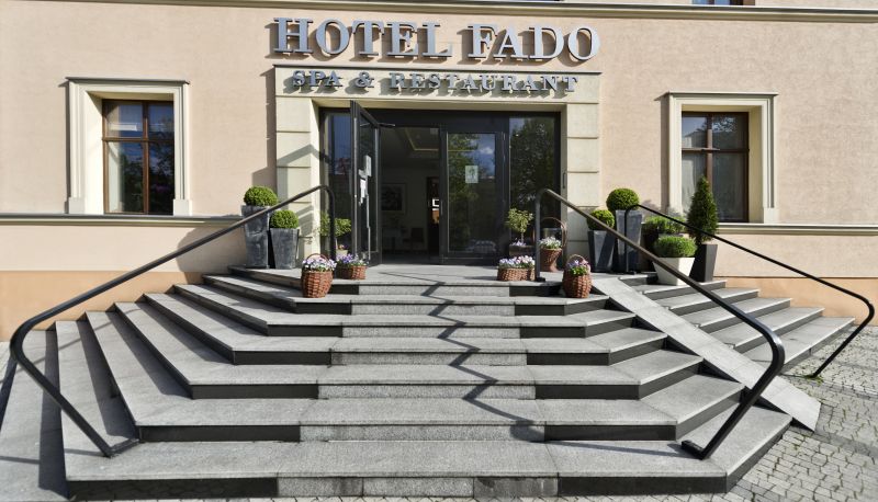 Buitenruimte van het hotel - Fado