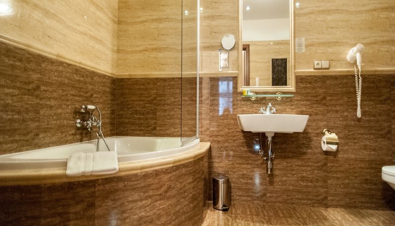 Badkamer - Ventus Rosa Hotel & Apartments