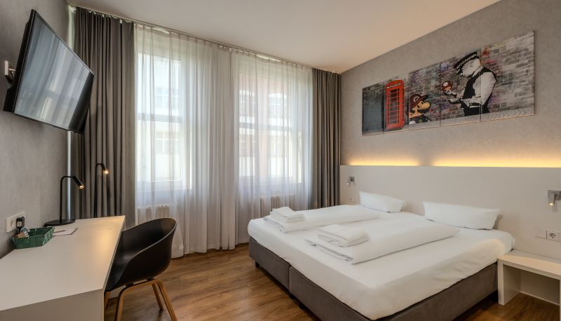Pokój standardowy (dwuosobowy) - mk | bed & breakfast berlin
