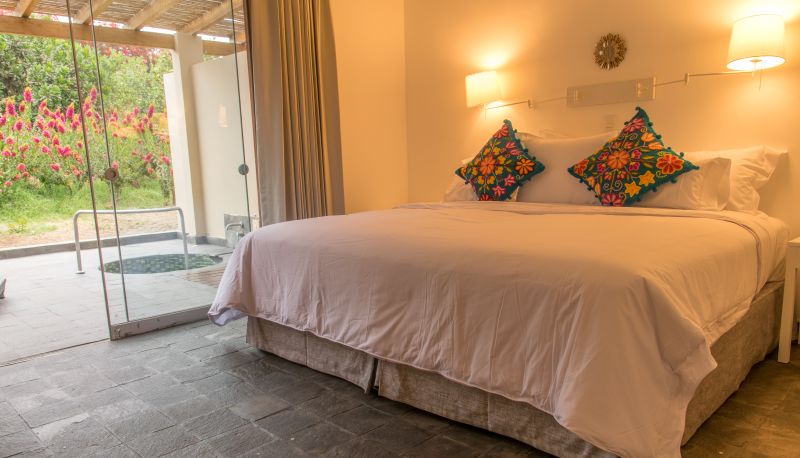 Zimmer mit Terrasse - Empedrada Lodge