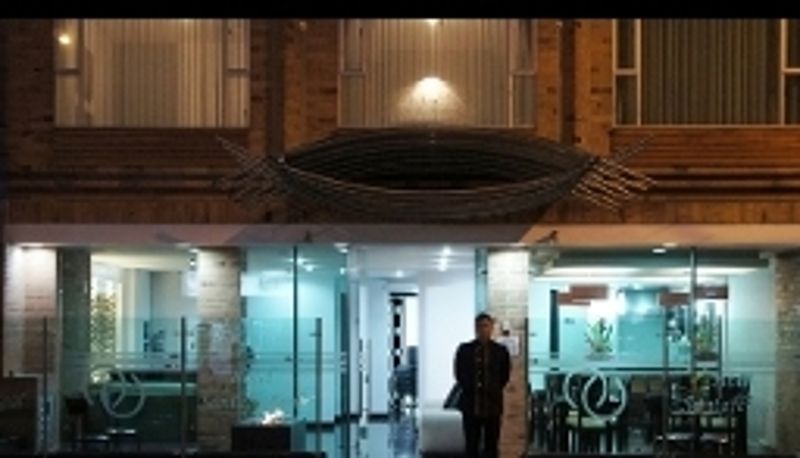 Buitenruimte van het hotel - Santafé Real