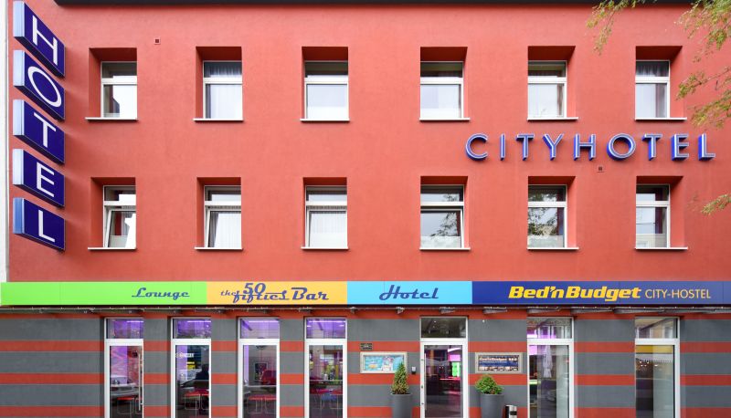 Extérieur de l'hôtel - Bed'nBudget City-Hostel