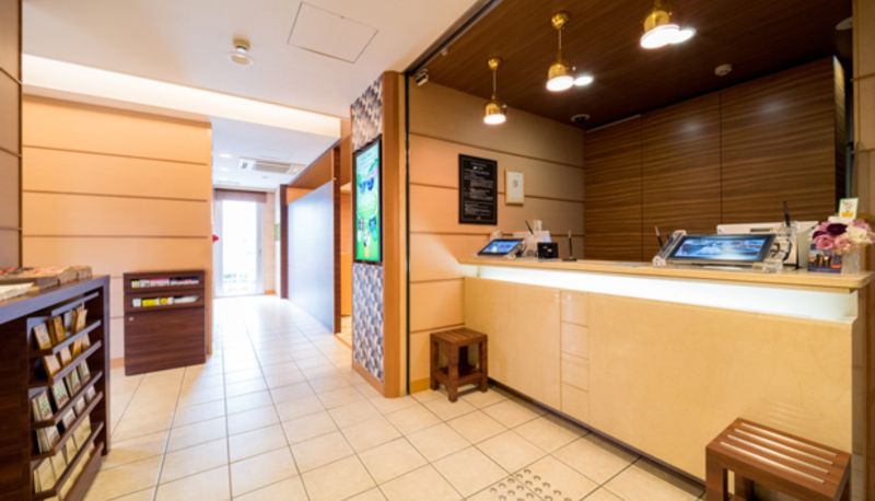 Receptie - Super Hotel Nagoya Ekimae
