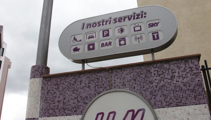 Zona exterior del hotel - Majorana