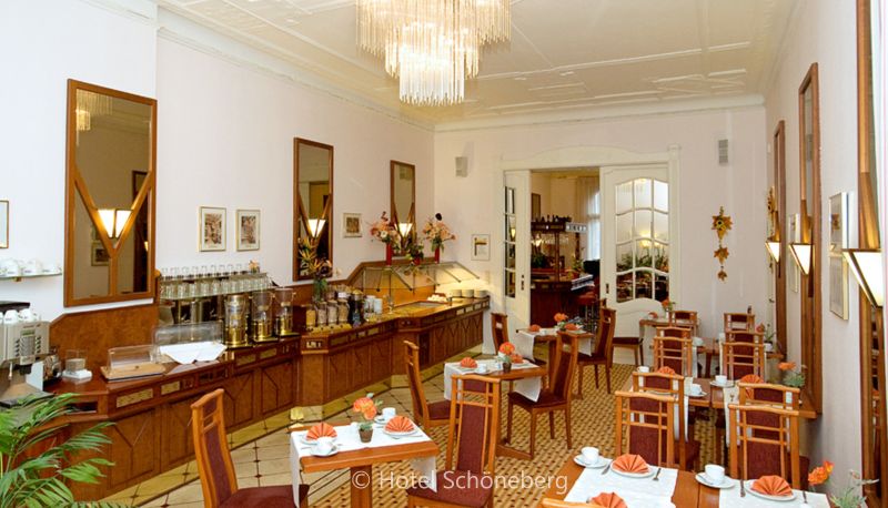 Sala śniadaniowa - Hotel Schöneberg