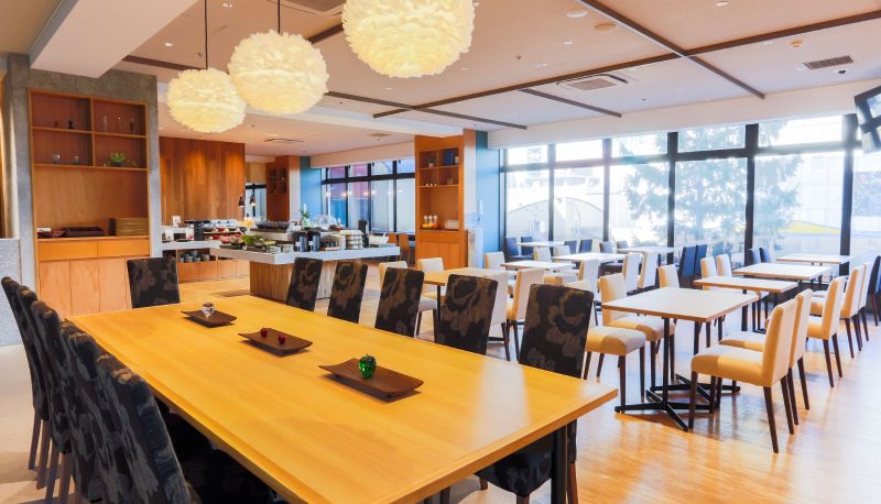 Salle de petit-déjeuner - Mystays Aomori Station