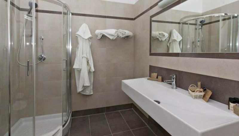 Badezimmer - Eco Resort Dei Siriti