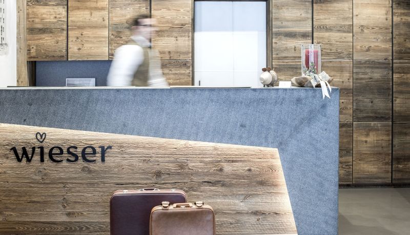 Rezeption - Wieser Hotel