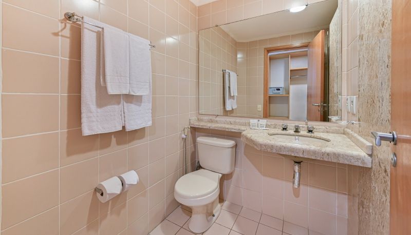 Badezimmer - Hotel Golden Park Campinas Viracopos