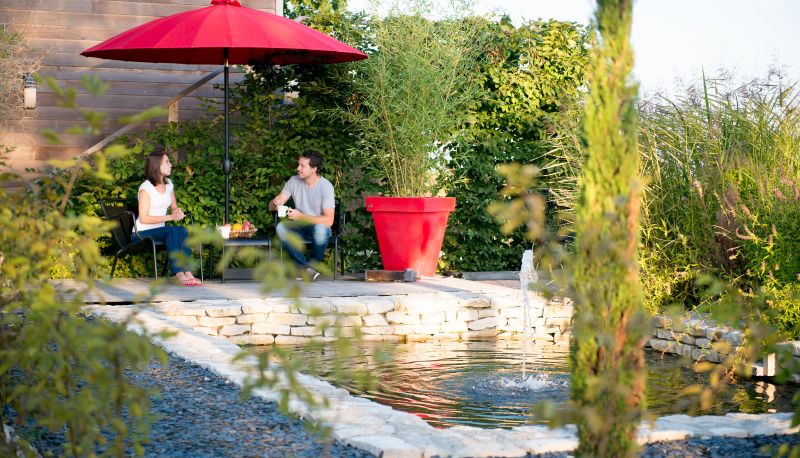 Tuin - Le Domaine des Prés Verts SPA