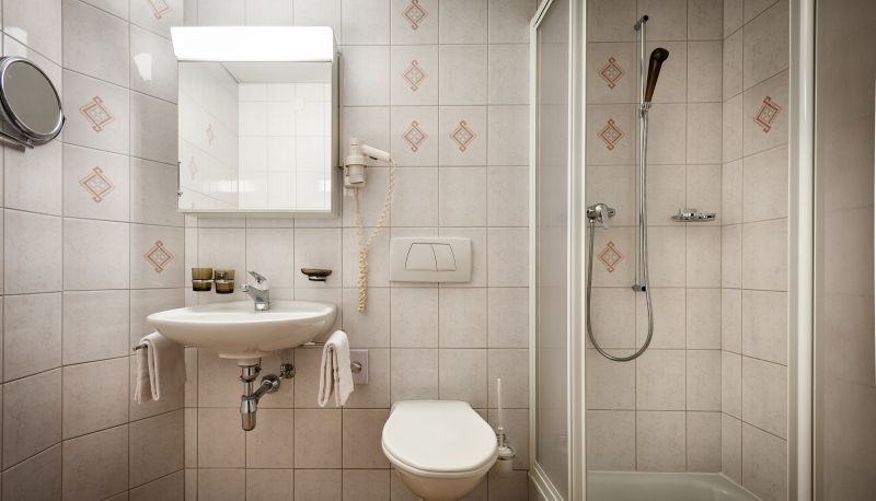 Badezimmer - Hotel dell'Angelo