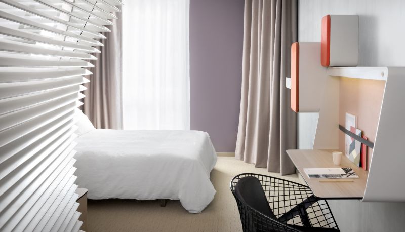 Standaardkamer (eenpersoons) - OKKO Hotels Nantes Centre Ville
