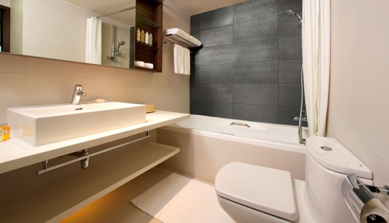 Badezimmer - Parkroyal Serviced Suites Singapore