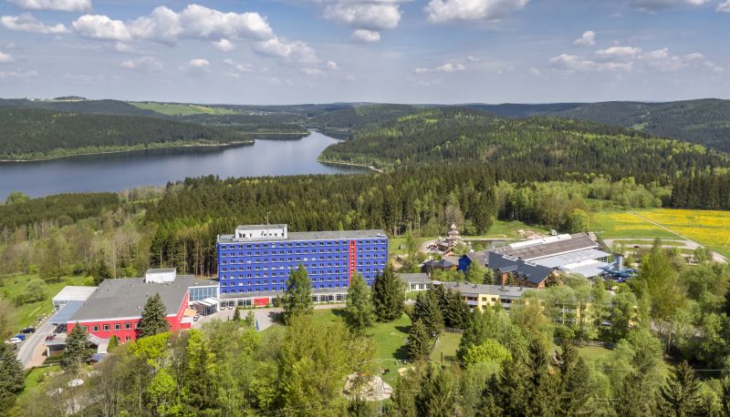 View - Hotel Am Bühl Das Blaue Wunder