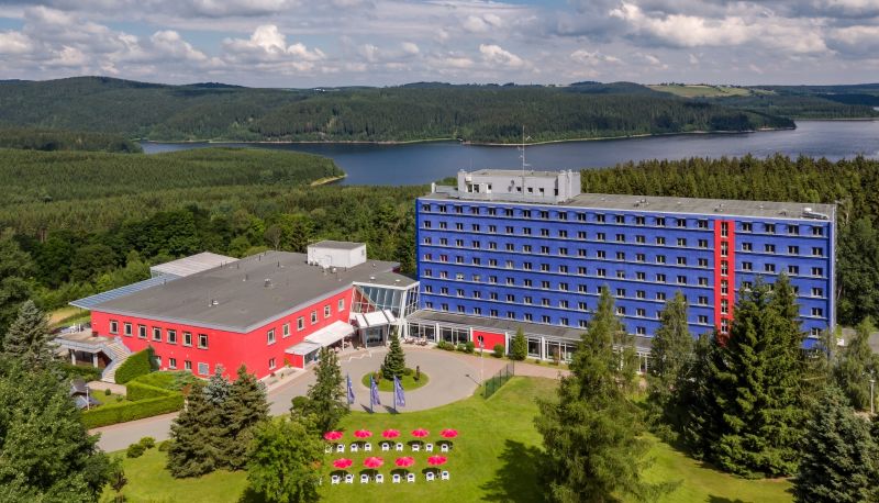 Hotel outdoor area - Hotel Am Bühl Das Blaue Wunder