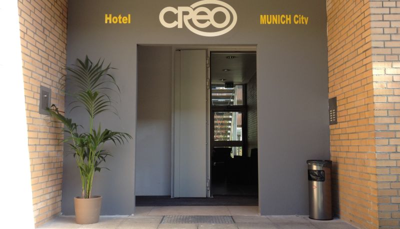 Zewnętrzna część hotelu - Creo Munich City